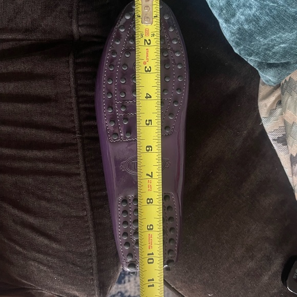 Tod’s patent purple driving moccasins size 41 - Picture 6 of 6